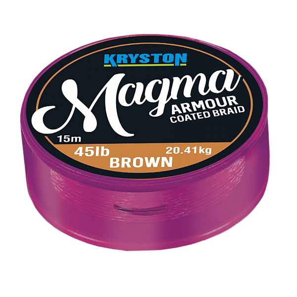 Kryston Magma Armour Coated Braidcolor Gravel / Brown - MPN: KR-MAG1 - EAN: 5060041391791