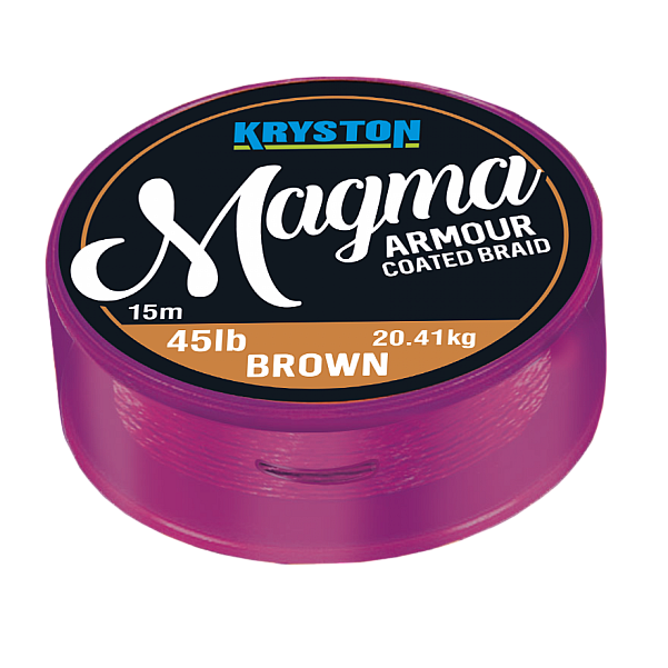 Kryston Magma Armour Coated Braidcouleur graviers / marron - MPN: KR-MAG1 - EAN: 5060041391791