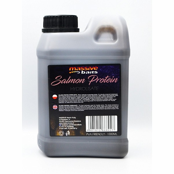 MassiveBaits Liquid - Salmon Protein Hydrolisate embalaje 1000ml - MPN: LQ026 - EAN: 5901912668027