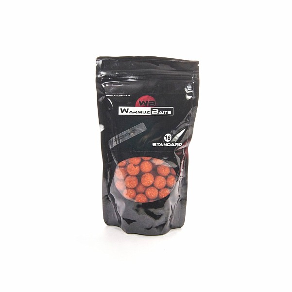 WarmuzBaits  - Peach Flavor Boiliessize 16 mm / 250g - MPN: 66914 - EAN: 5902537372443