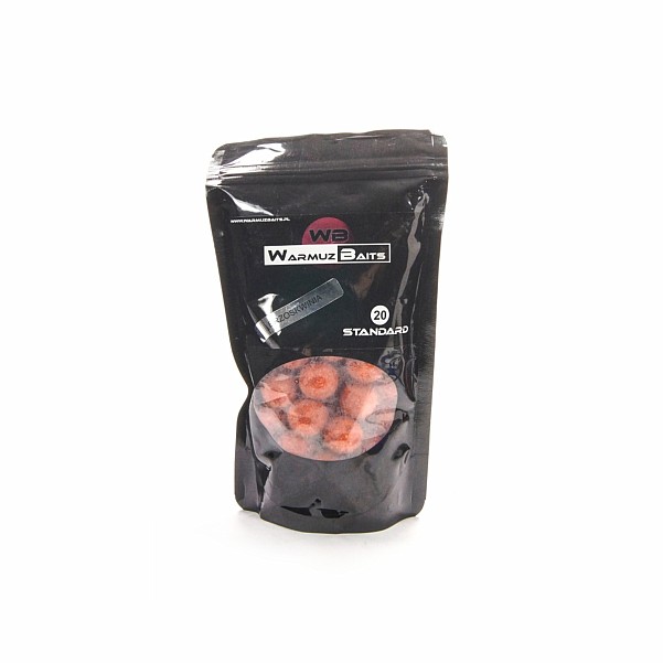 WarmuzBaits  - Peach Flavor Boiliessize 20mm / 250g - MPN: 66916 - EAN: 5902537372450