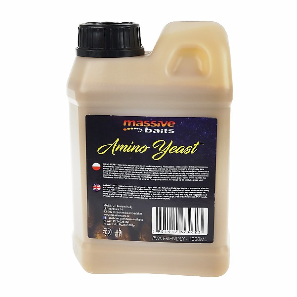 MassiveBaits Amino YeastVerpackung 1000 ml - MPN: LQ018 - EAN: 5901912664623