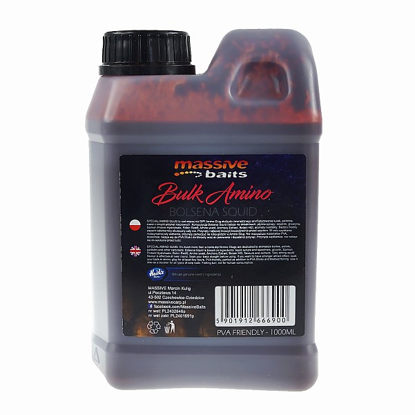 MassiveBaits Bulk Amino Bolsena Squidopakowanie 1000ml - MPN: LQ029 - EAN: 5901912666900