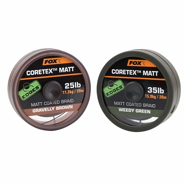Fox Coretex Matt 35lb / Gravel Brown