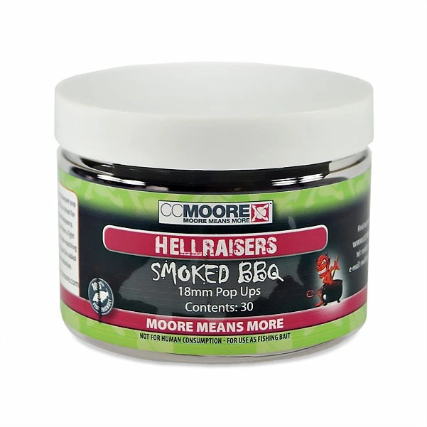 CcMoore Smoked BBQ Hellraisers Pop Ups 18 mm