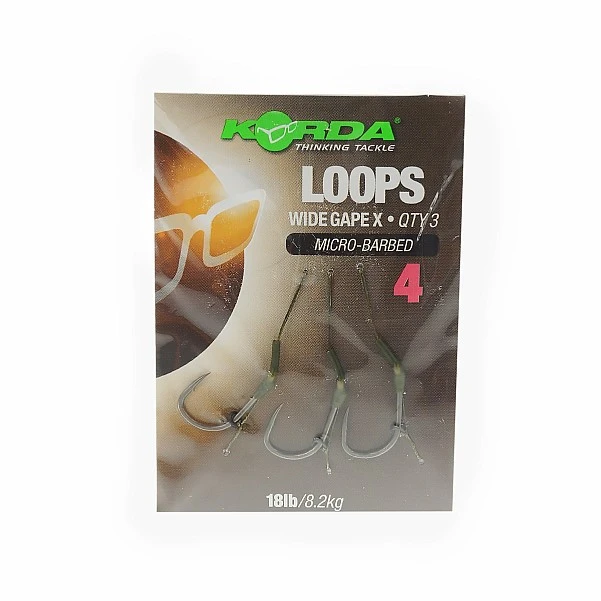 Korda Loop Rigs DF Wide Gape X Rig 4