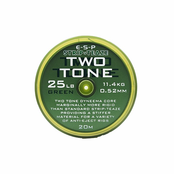 ESP Two Tone Coated Braidwytrzymałość/kolor 25lb / zielony - MPN: 65-516-025 - EAN: 5055394204270