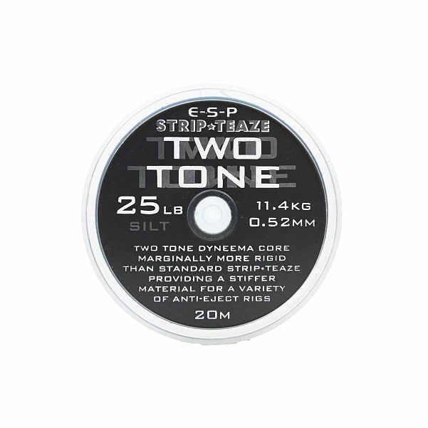ESP Two Tone Coated Braid 25lb / szary