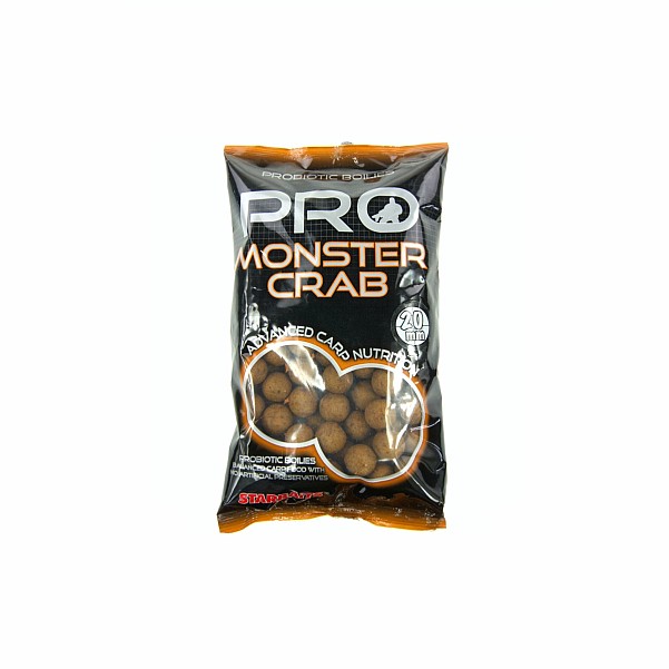 NEW Starbaits Probiotic Boilies - Monster Crab dydis 20mm / 0,8kg - MPN: 65589 - EAN: 3297830655891