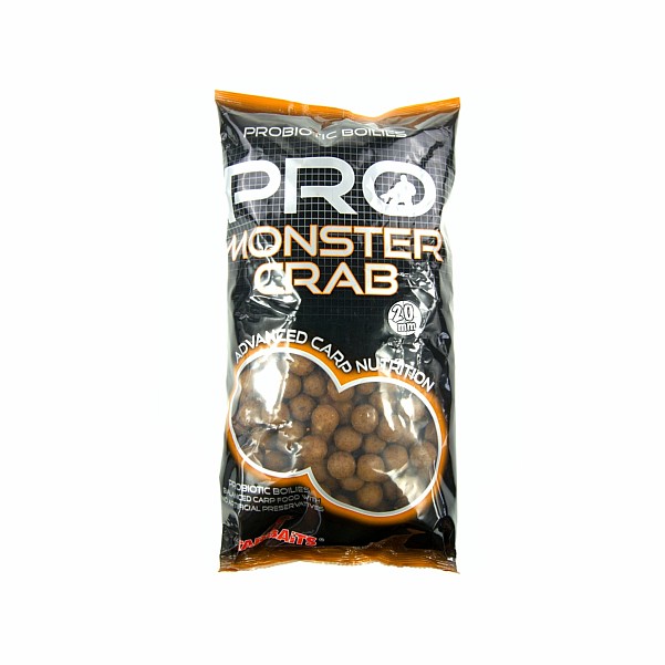 NEW Starbaits Probiotic Boilies - Monster Crab misurare 20mm /2kg - MPN: 65592 - EAN: 3297830655921