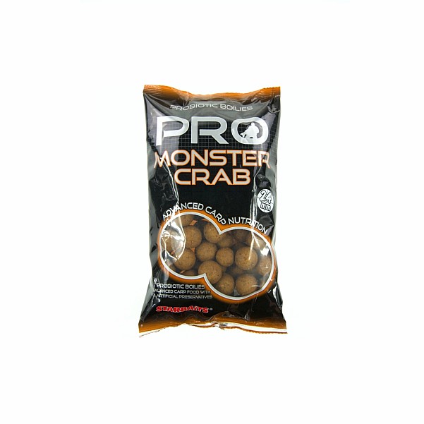NEW Starbaits Probiotic Boilies - Monster Crab misurare 24mm / 0,8kg - MPN: 65590 - EAN: 3297830655907