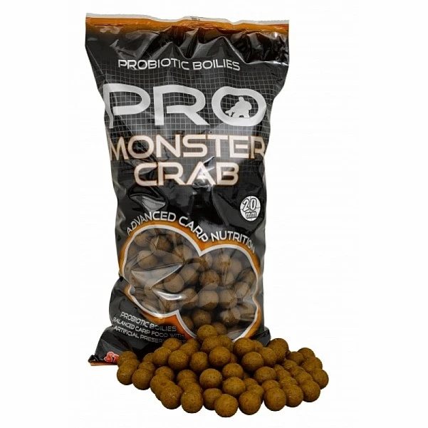NEW Starbaits Probiotic Boilies - Monster Crab  20 mm / 2,5kg