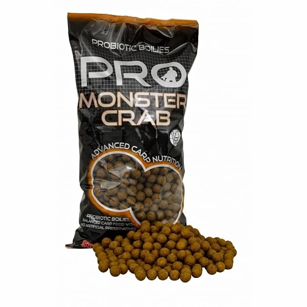 NEW Starbaits Probiotic Boilies - Monster Crab  14 mm / 2,5kg