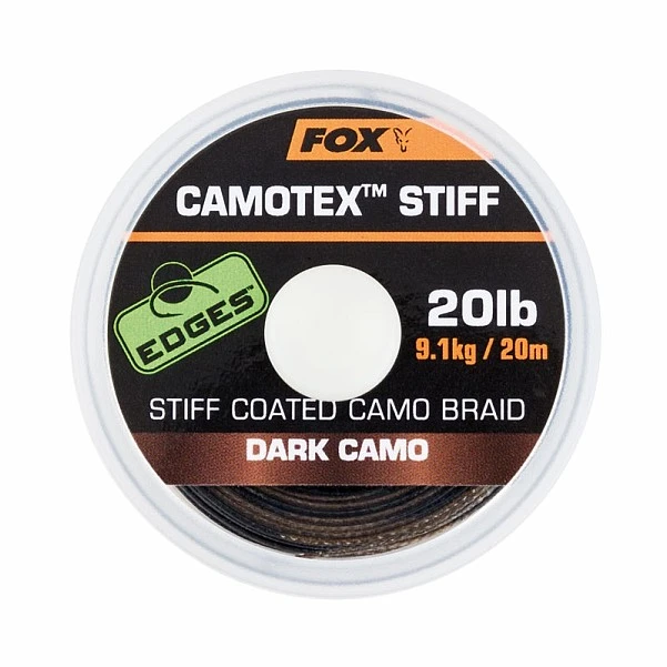 Fox Camotex Stiff 25lb / Dark Camo