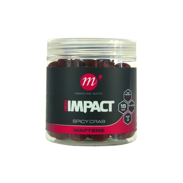Mainline High Impact Balanced Wafters - Spicy Crab 15 мм