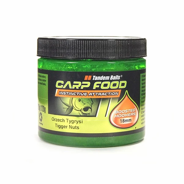 TandemBaits Carp Food Boosted Hookers  - Тигровий Горіх 18 мм / 300г