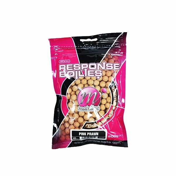 Mainline Response Range Boilies - Pink Prawn 10 мм / 200 г
