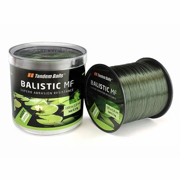 Tandem Baits Balistic MF Weedy Green - Żyłka 600 m / 0,30 mm
