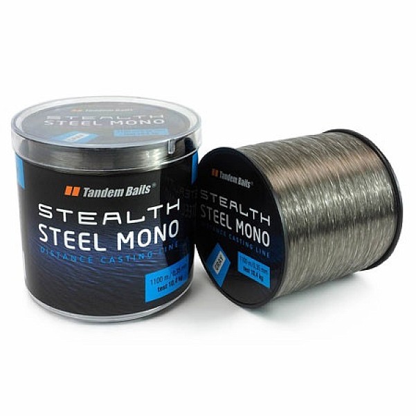 Tandem Baits Stealth Steel Mono - SchnurAusführung 600 m / 0,28 mm - MPN: 02970 - EAN: 5907666664100