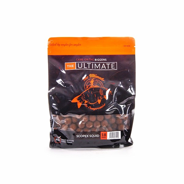 UltimateProducts Top Range Boilies - Scopex Squidtaille 18 mm / 1 kg - EAN: 5903855431010