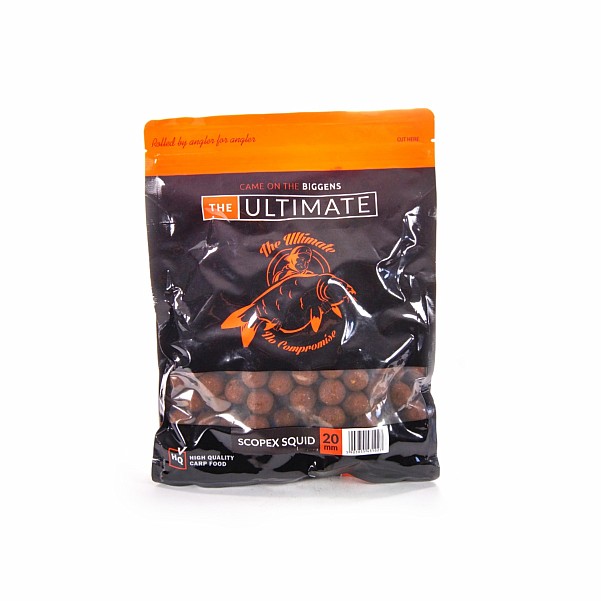 UltimateProducts Top Range Boilies - Scopex Squidmisurare 20 mm / 1 kg - EAN: 5903855431027