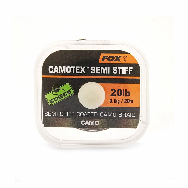 Fox Camotex Semi Stiff wytrzymałość 20lb (9.1kg)  - MPN: CAC741 - EAN: 5056212115655