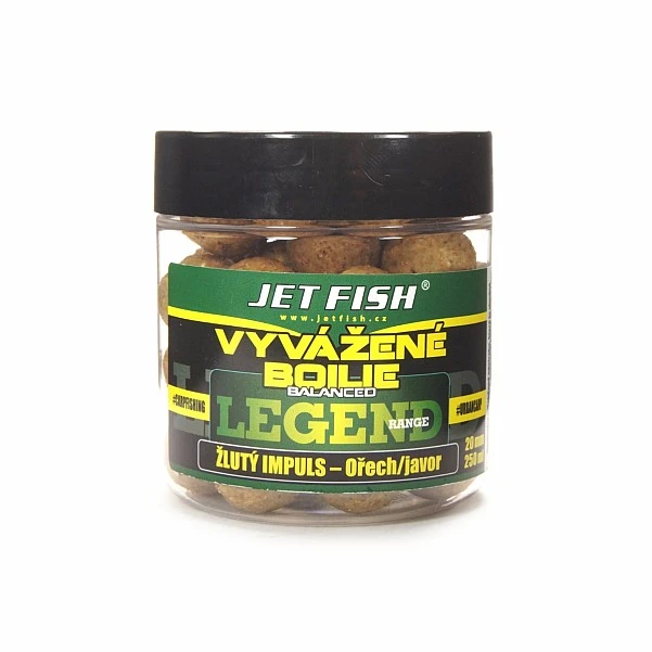 Jetfish Legend Balanced Boilies Mapple Walnut 20mm