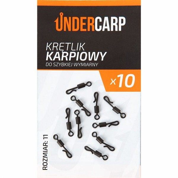 UnderCarp -  Krętlik Karpiowy Do Szybkiej Wymianyrozmiar 11 - MPN: UC690 - EAN: 5902721608112