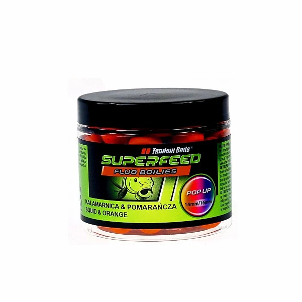TandemBaits SuperFeed Fluo Kałamarnica & Pomarańcza  14-16 мм / 90г