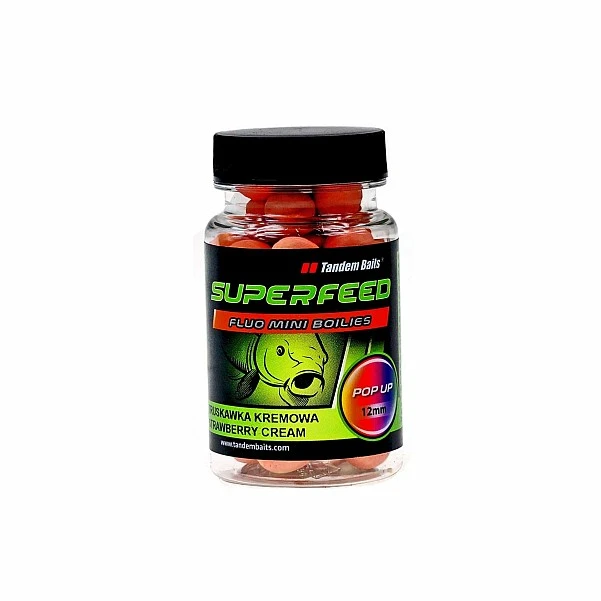 TandemBaits SuperFeed Fluo Truskawka Kremowa  12 мм / 35г