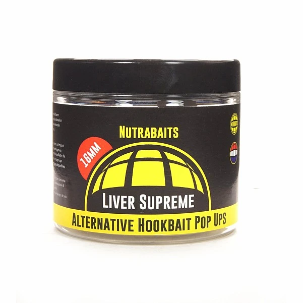 Nutrabaits Liver Supreme Alternative Hookbait Pop-Ups 16 мм