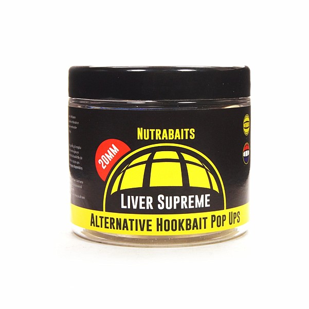 Nutrabaits Liver Supreme Alternative Hookbait Pop-Upsrozmiar 20 mm - MPN: NU2099 - EAN: 5060456673406
