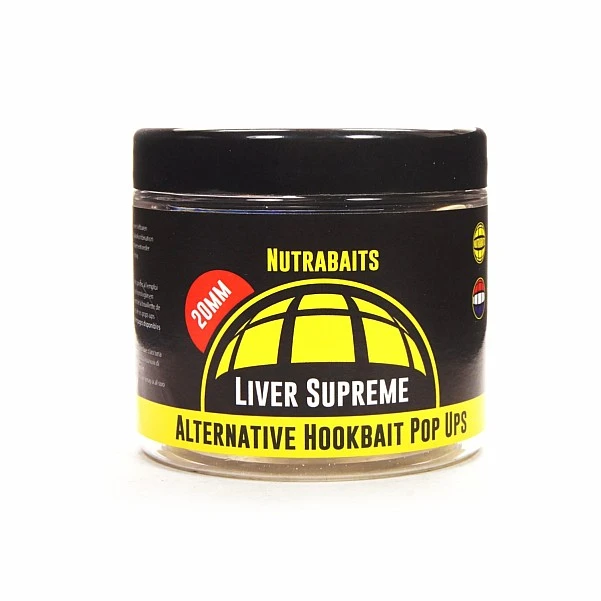 Nutrabaits Liver Supreme Alternative Hookbait Pop-Ups 20 mm