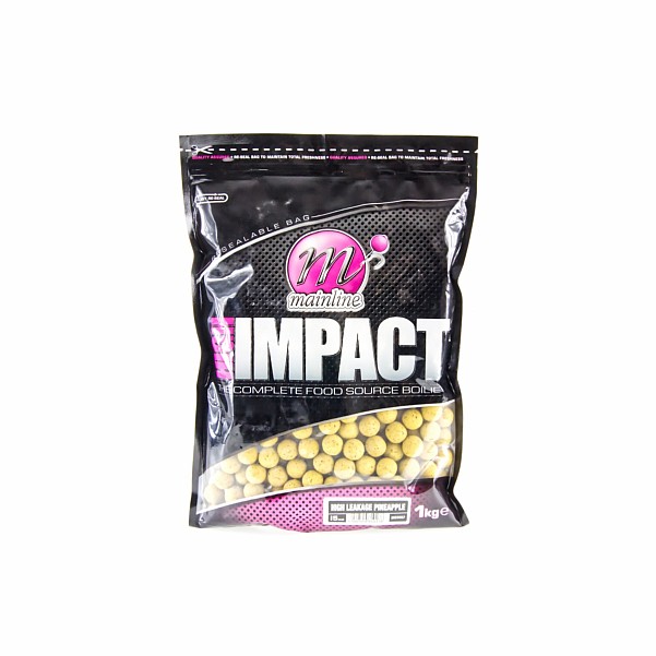 Mainline High Impact Boilies - High Leakage Pineapple tamaño 15mm / 1 kg - MPN: M23067 - EAN: 5060509810178