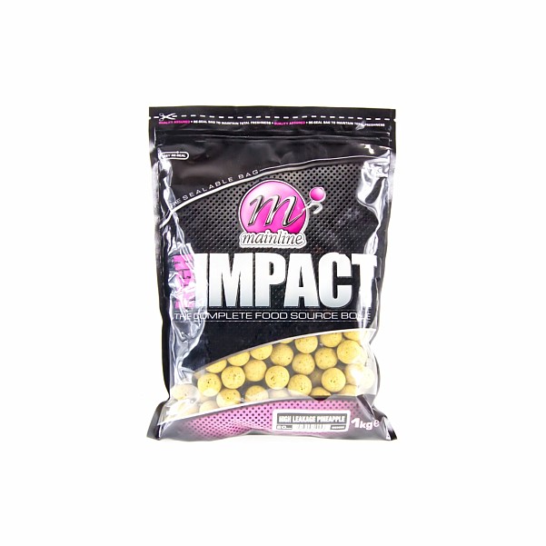 Mainline High Impact Boilies - High Leakage Pineapple розмір 20 мм / 1 кг - MPN: M23068 - EAN: 5060509810253