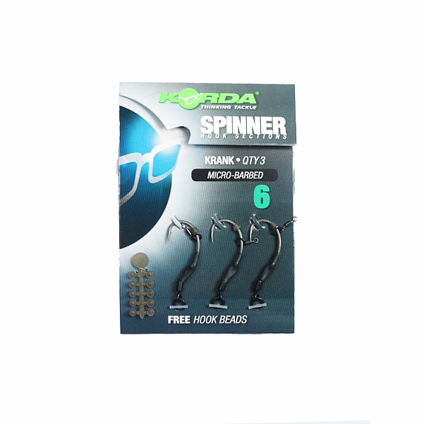 Korda Spinner Hook Sections Krankrozmiar 6 - MPN: KCR127 - EAN: 5060461128229