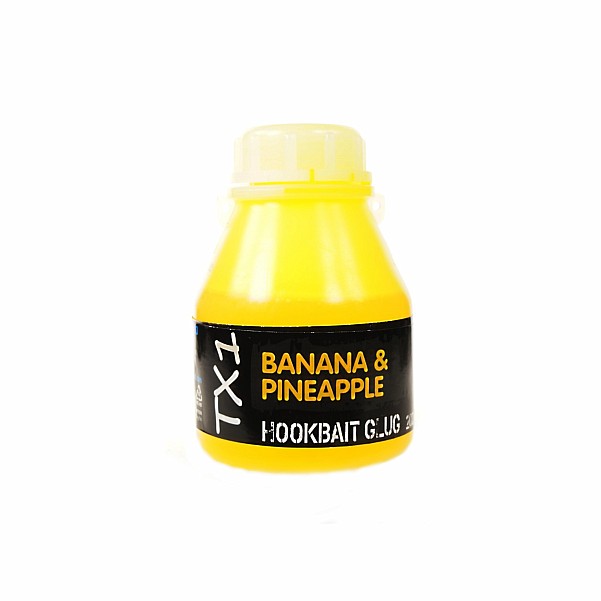 Shimano Tribal TX1 Hookbait Glug - Pineapple Banana csomagolás 200ml - MPN: TX1BPHB250 - EAN: 8717009845588