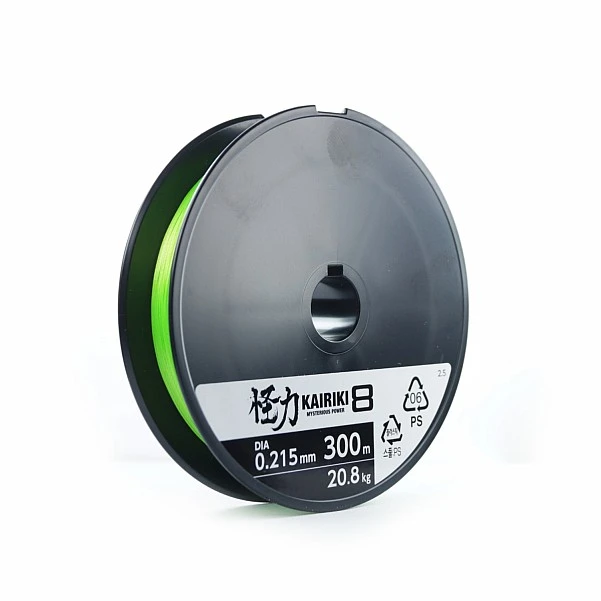 Shimano Kairiki 8 Mantis Green Braided Line 0,215mm / 300m
