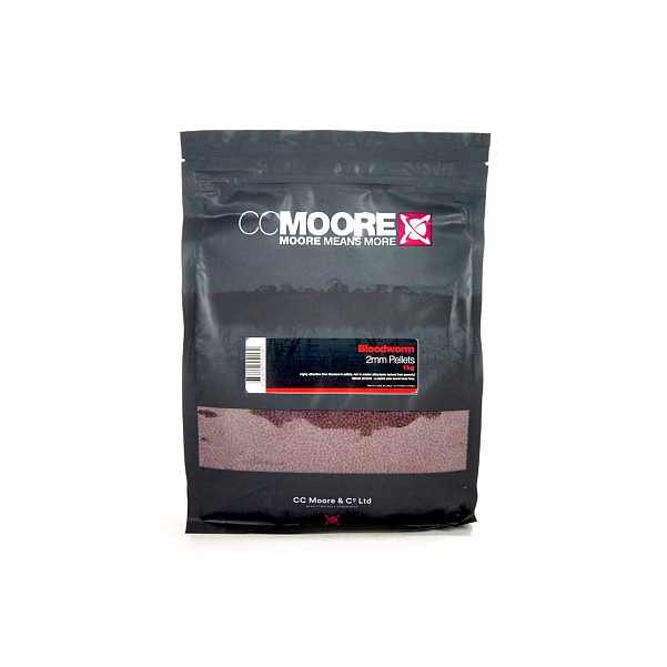 CcMoore Pellets - Bloodwormtípus 2 mm / 1 kg - MPN: 90771 - EAN: 634158551130