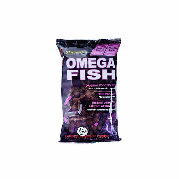 Starbaits Performance Boilies - Omega Fish 14 mm / 1kg