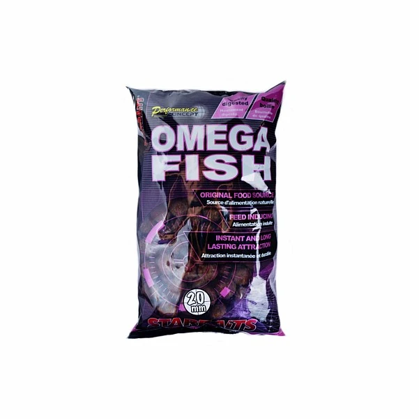Starbaits Performance Boilies - Omega Fish 20 mm / 1kg