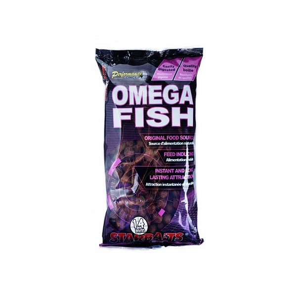Starbaits Performance Boilies - Omega Fish 14 mm / 2,5kg