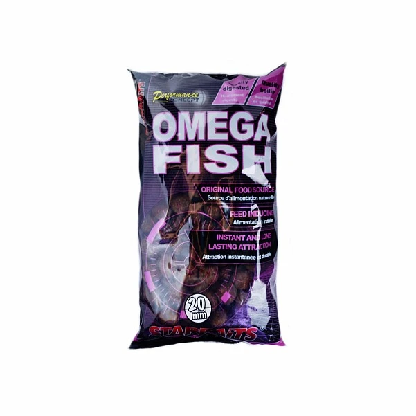 Starbaits Performance Boilies - Omega Fish 20 mm / 2,5kg