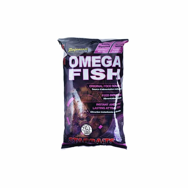 Starbaits Performance Boilies - Omega Fish 24 мм / 1 кг