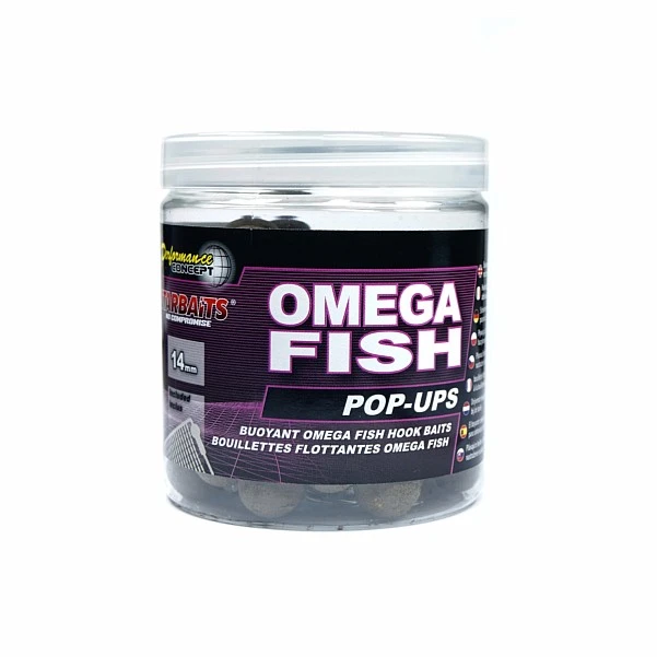 Starbaits Performance Pop Ups - Omega Fish 14 mm