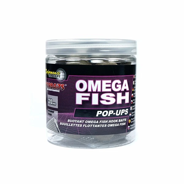 Starbaits Performance Pop Ups - Omega Fish 20 mm