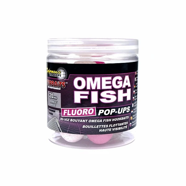 Starbaits Performance Fluo Pop Ups - Omega Fish 20 mm