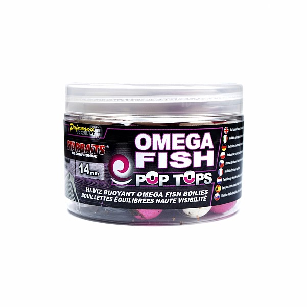 Starbaits Performance Pop Tops - Omega FishGröße 14 mm - MPN: 64291 - EAN: 3297830642914