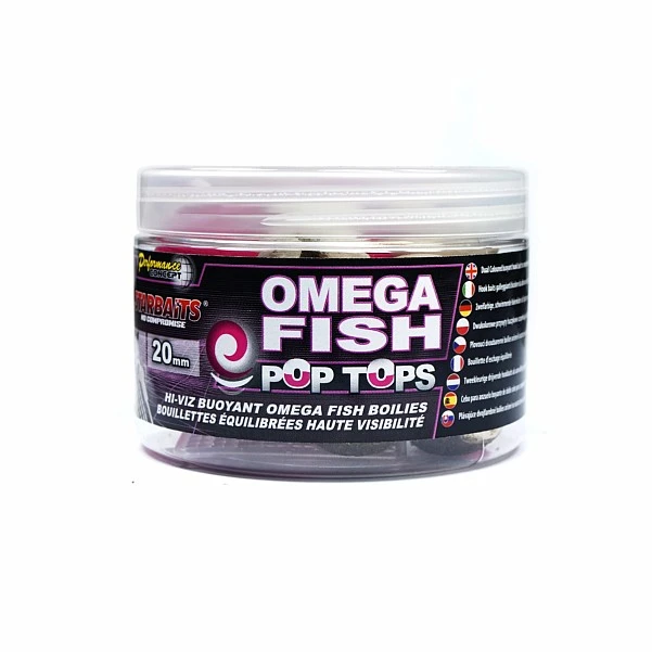Starbaits Performance Pop Tops - Omega Fish 20 mm