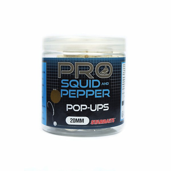 NEW Starbaits Pro Squid and Pepper Pop Ups size 20 mm - MPN: 63296 - EAN: 3297830632960